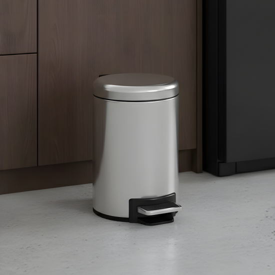 Stainless Steel Trash Can 12 L